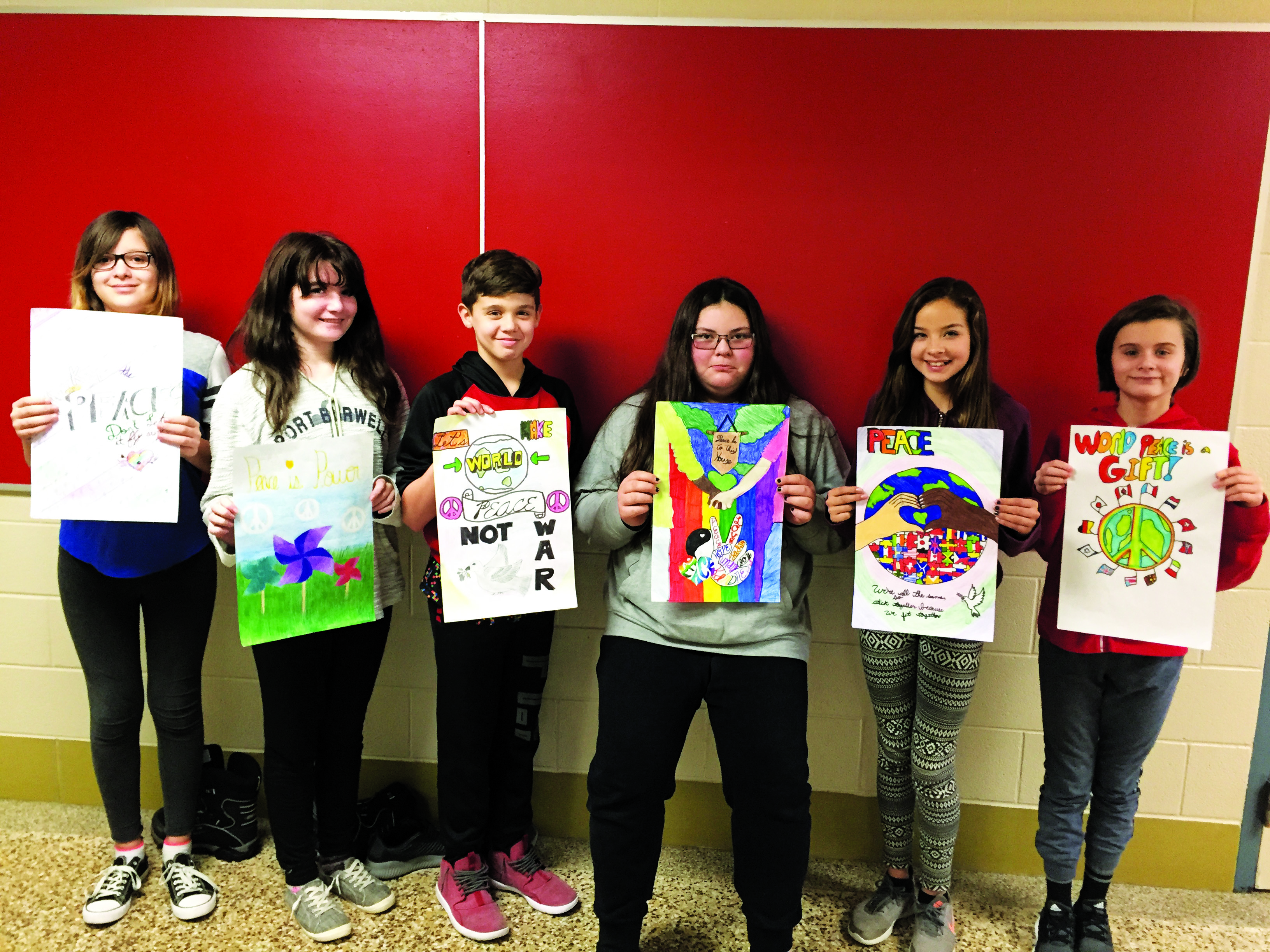 Featured image for Hagersville Elementary students compete in Lions Peace poster contest