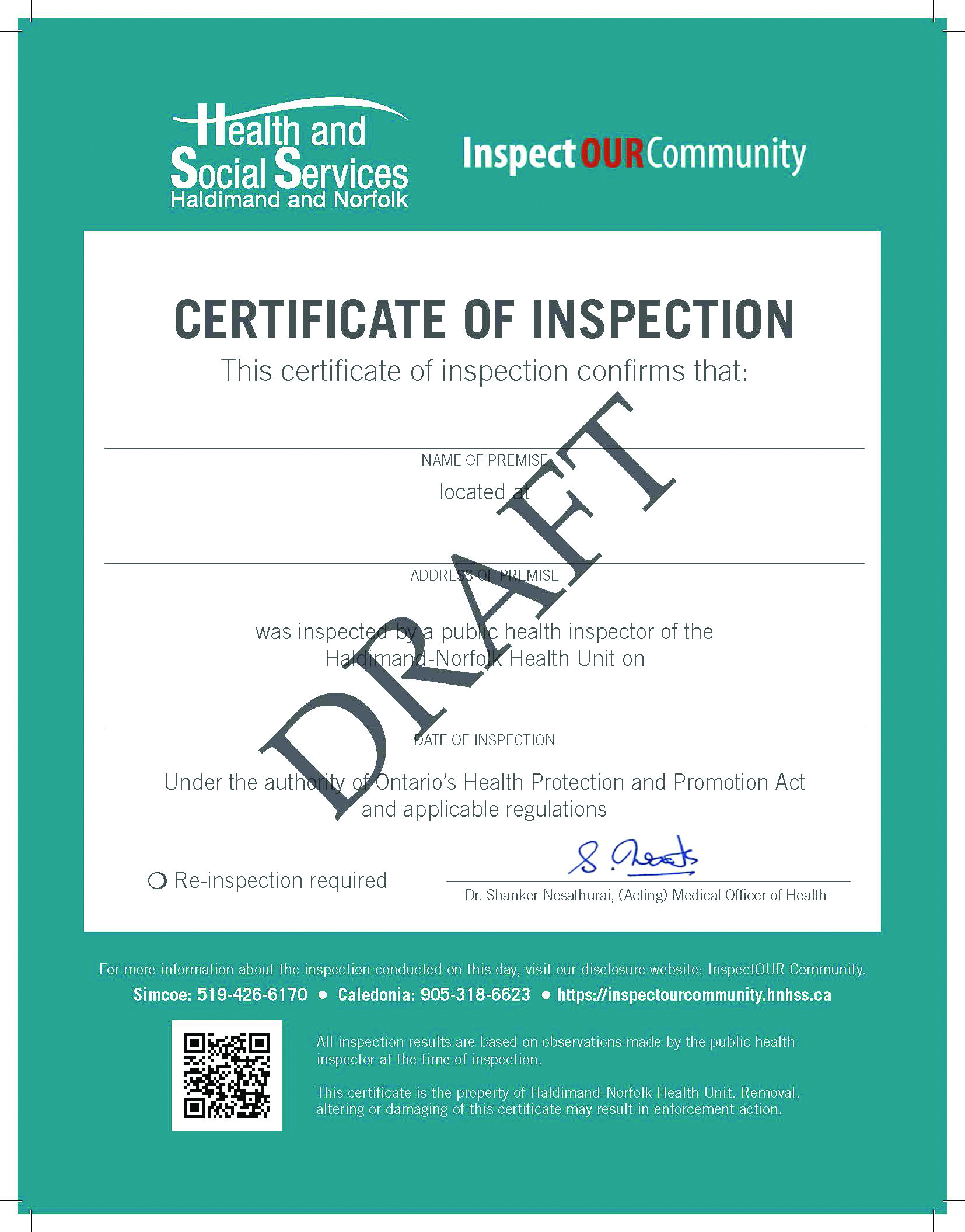 Featured image for HNHU to post inspection results online