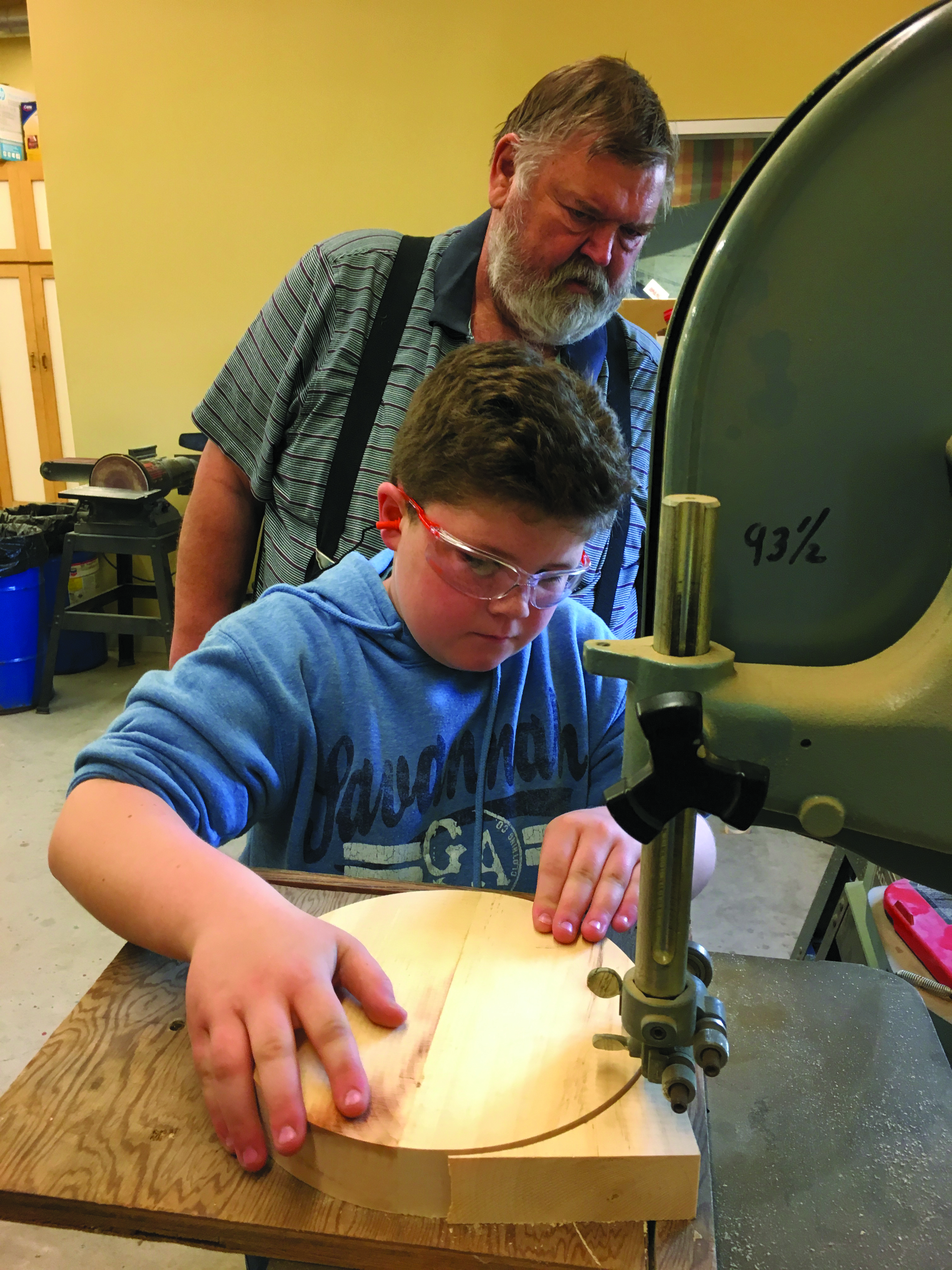 Featured image for 4-H Woodworking Club working on final achievement projects