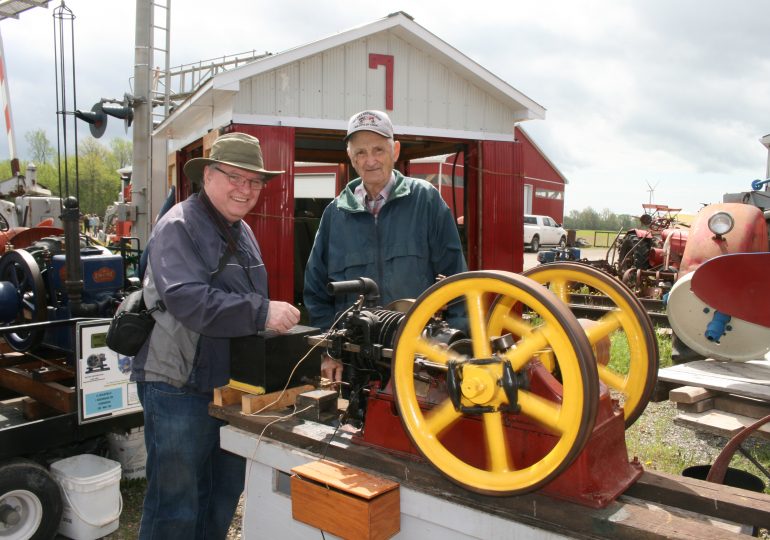 History on display during antique farm tour