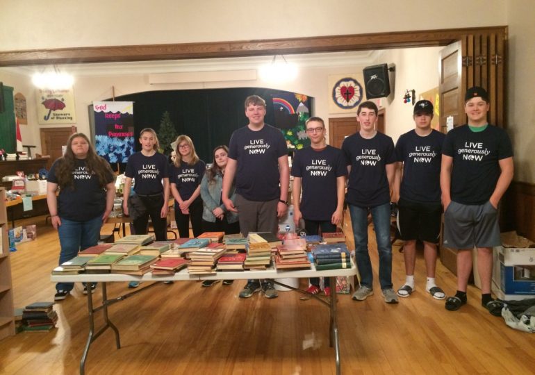 Youth of Trinity Lutheran Church in Fisherville raise funds for trip