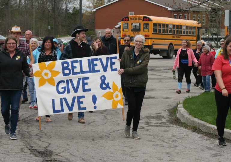 $32K raised at Cayuga Secondary’s  Relay for Life