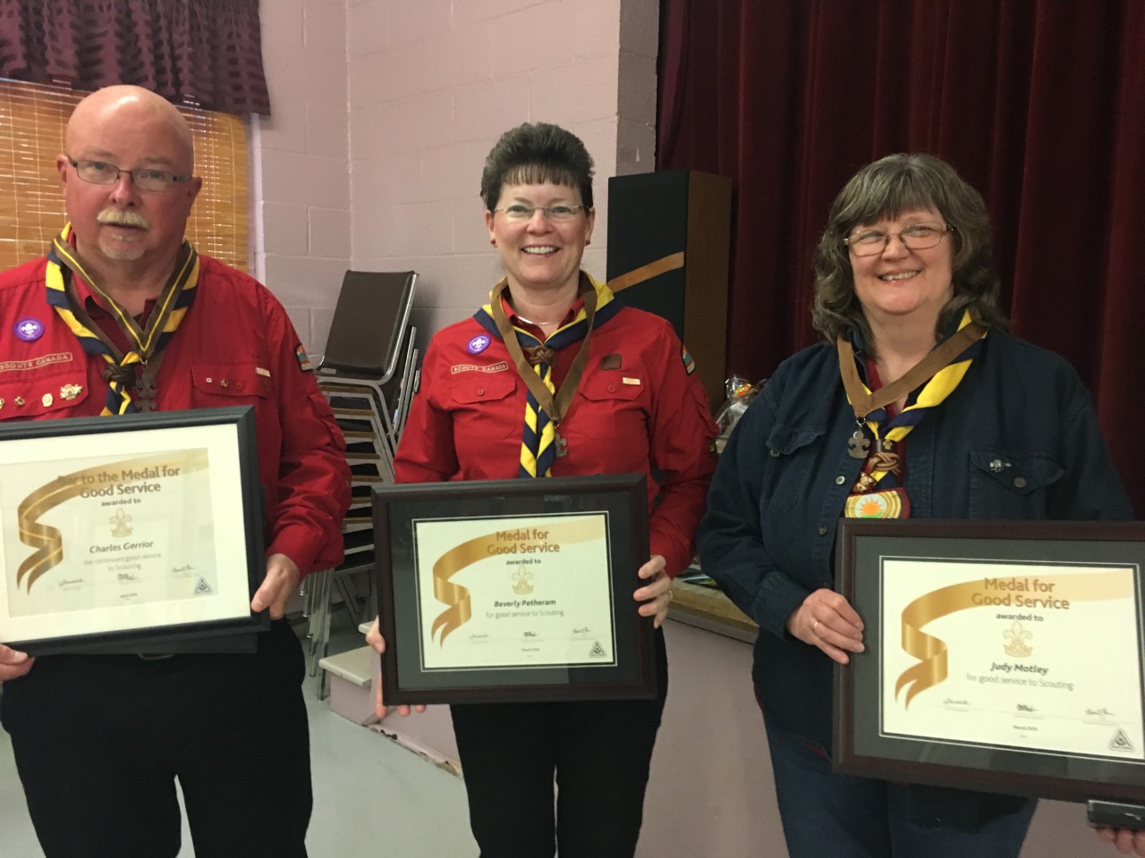 Featured image for 1st Hagersville Scouting presents awards