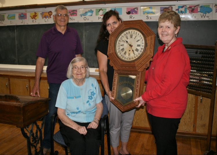 Featured image for Hartford School clock donated to Wilson MacDonald Museum