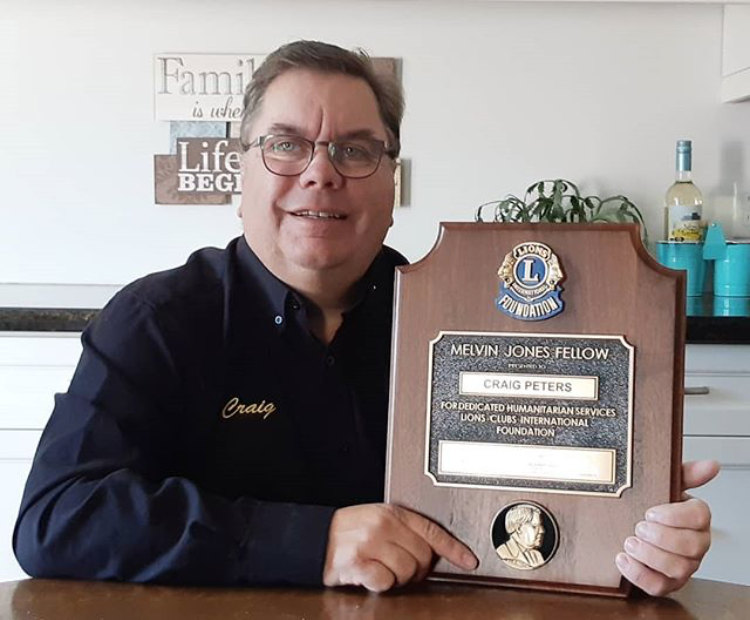 Featured image for Caledonia man recognized by Lions Club International