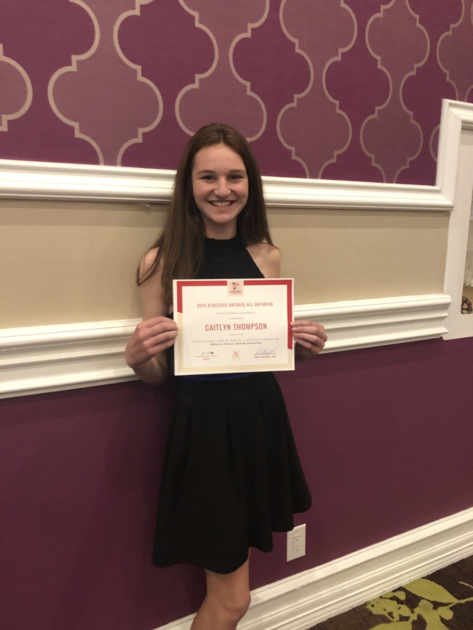 Featured image for Cayuga’s Caitlyn Thompson designated All-Ontarian