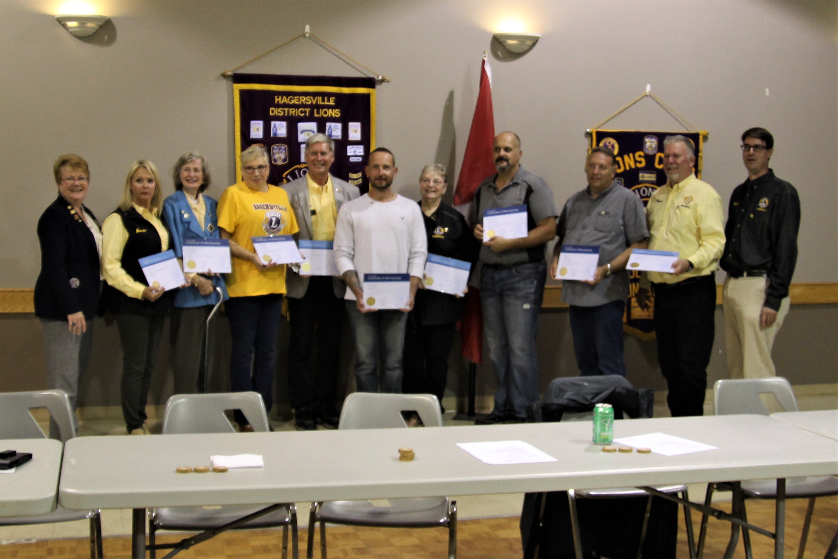 Featured image for Lions induct five new members, hold vision test at St. Mary’s school