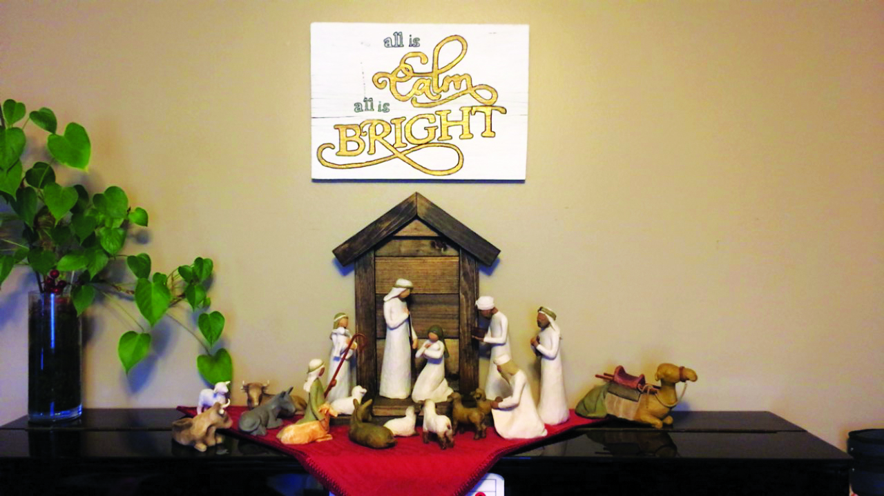Featured image for The manger scene