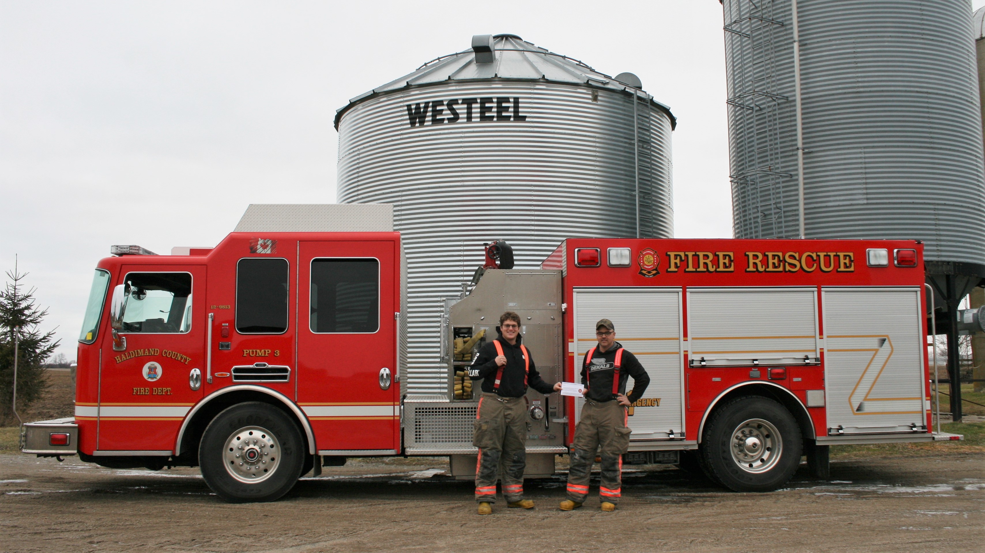 Featured image for Jarvis Firefighters Association receives grant