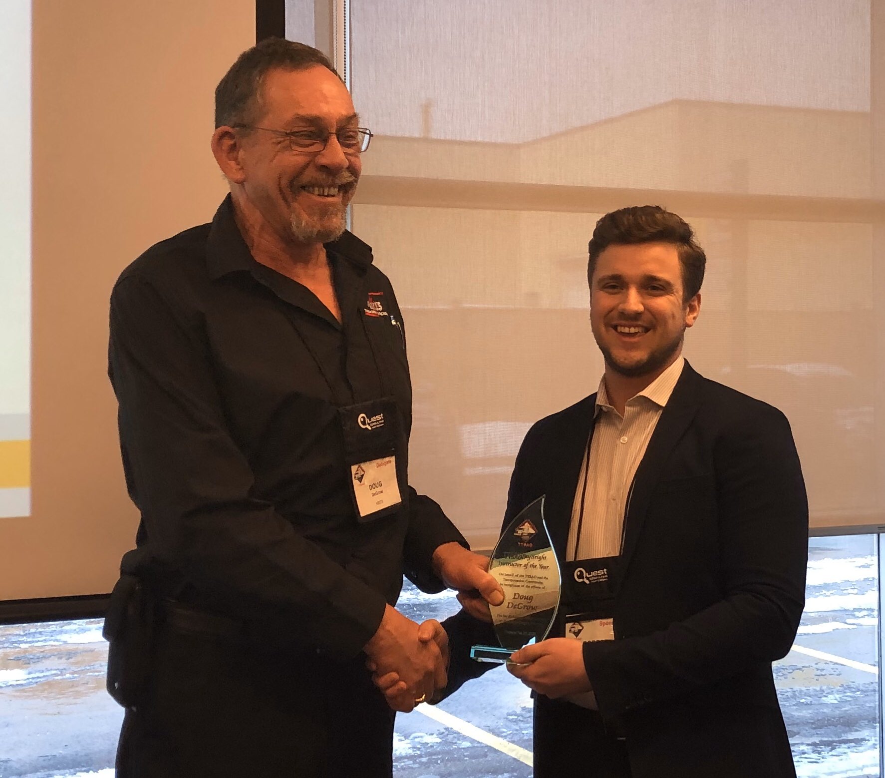 Featured image for KRTS employee named Instructor of the Year