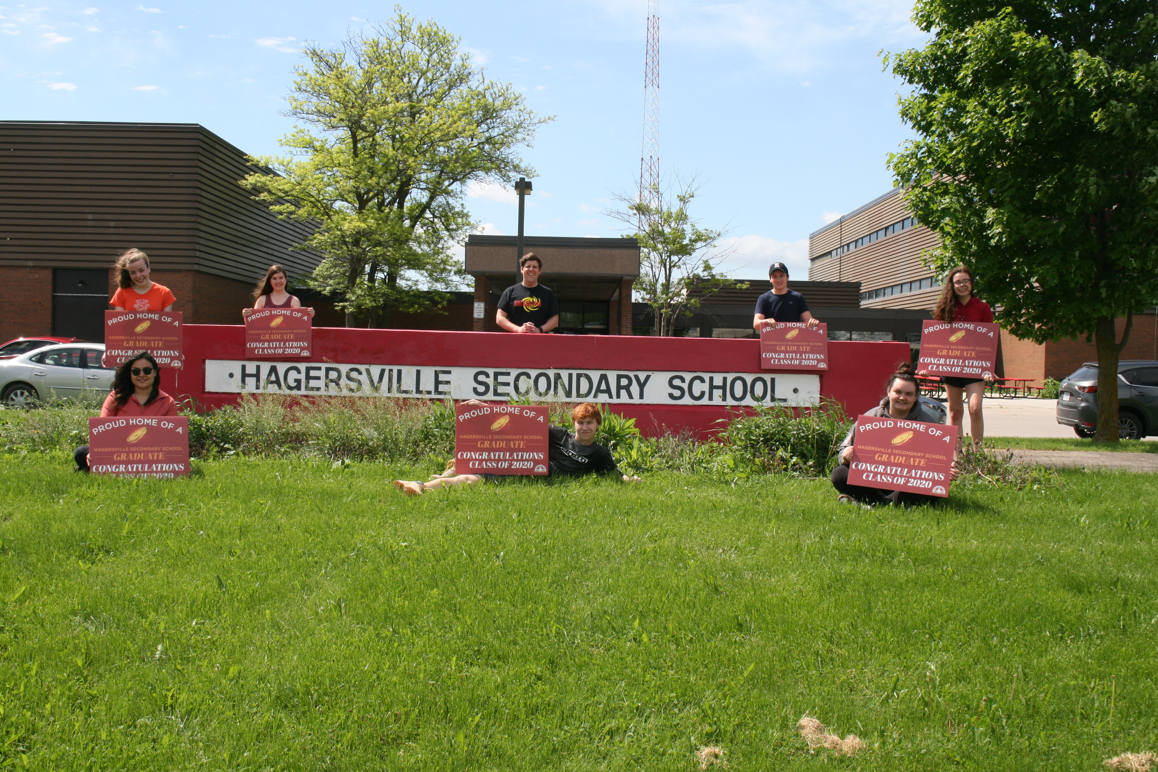 Featured image for A sign of pride for HSS grads