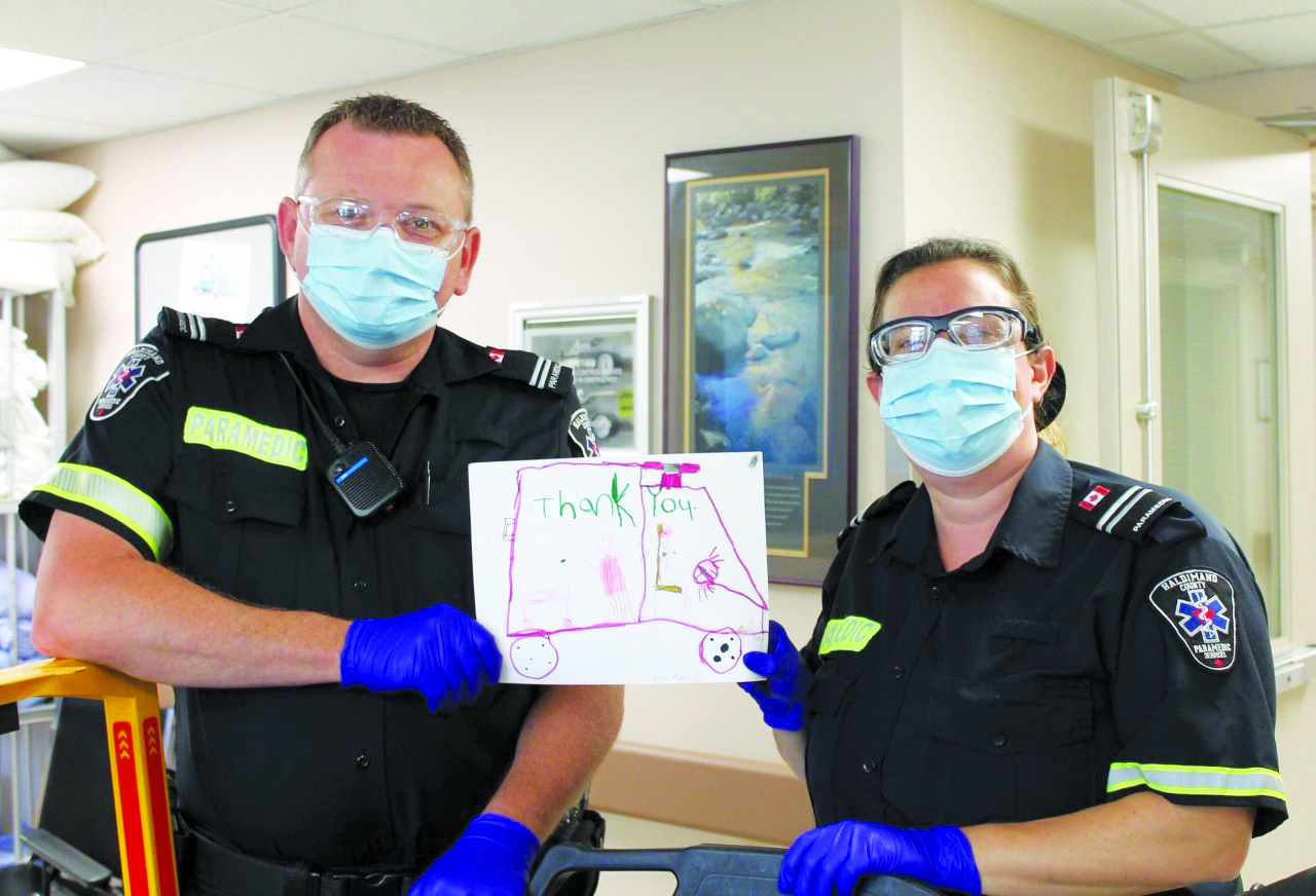Featured image for Art program continues to bring smiles to frontline workers