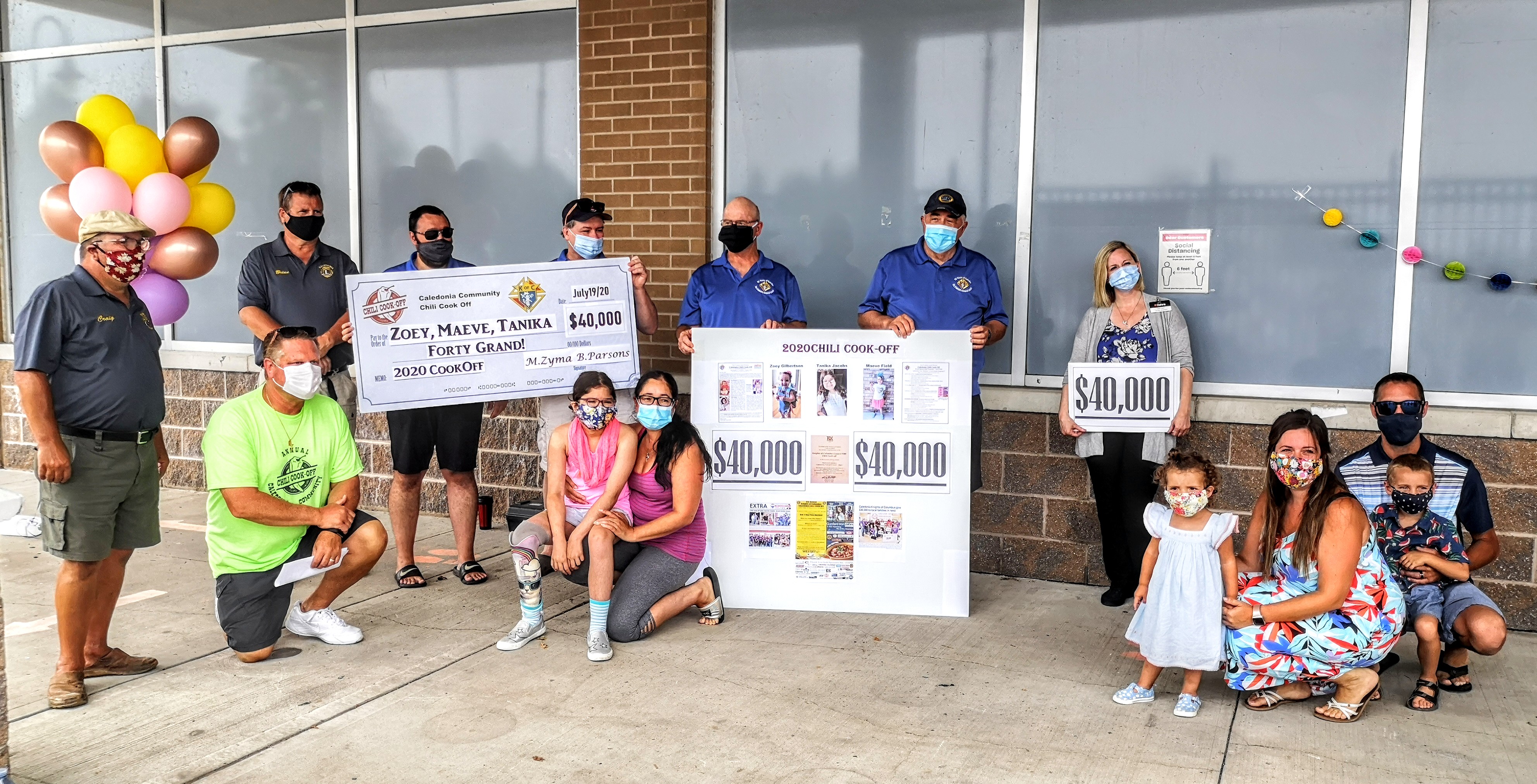 Featured image for Knights of Columbus raise record-breaking $40,000 for local children