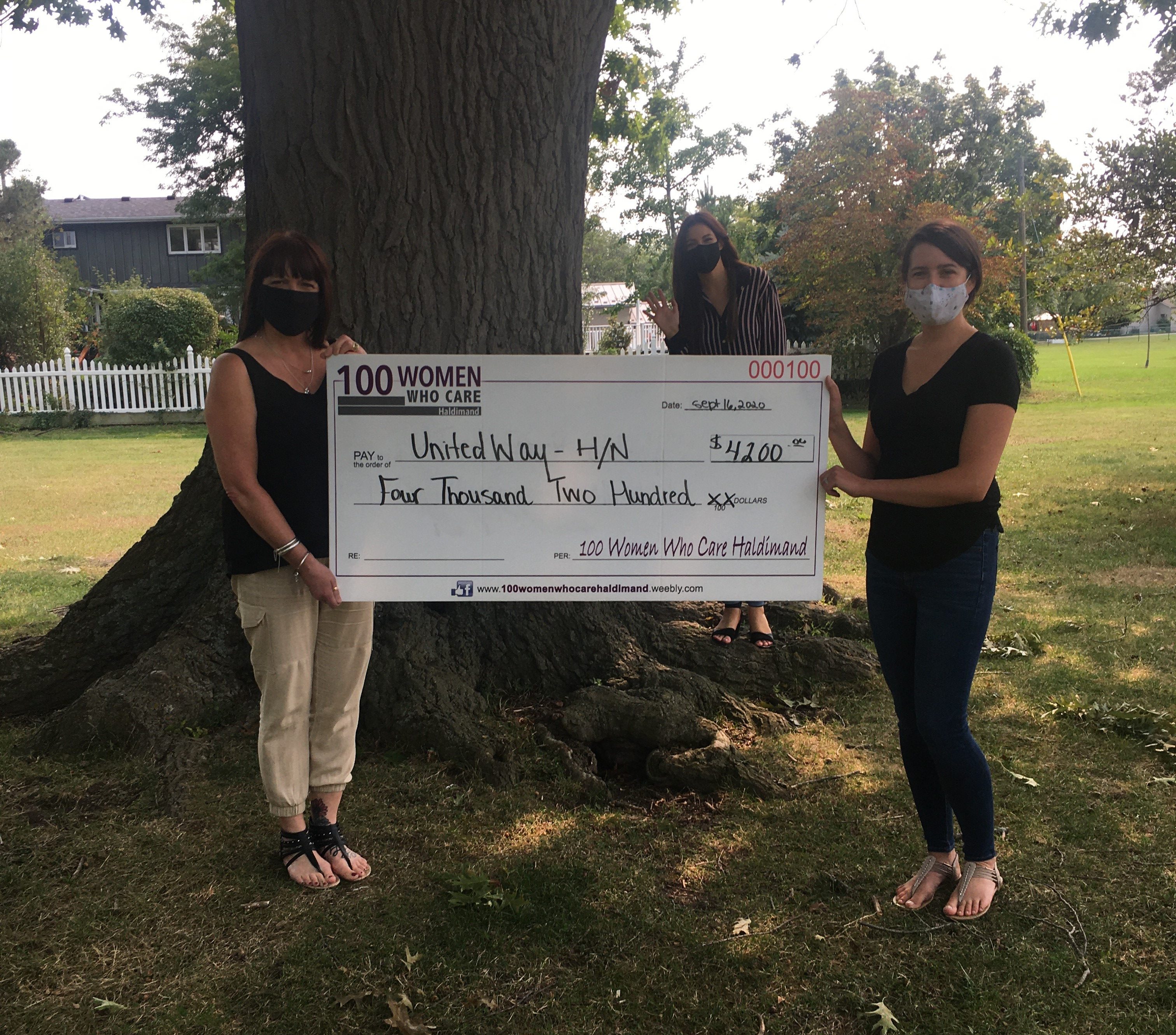 Featured image for United Way receives funding from 100 Women Who Care Haldimand