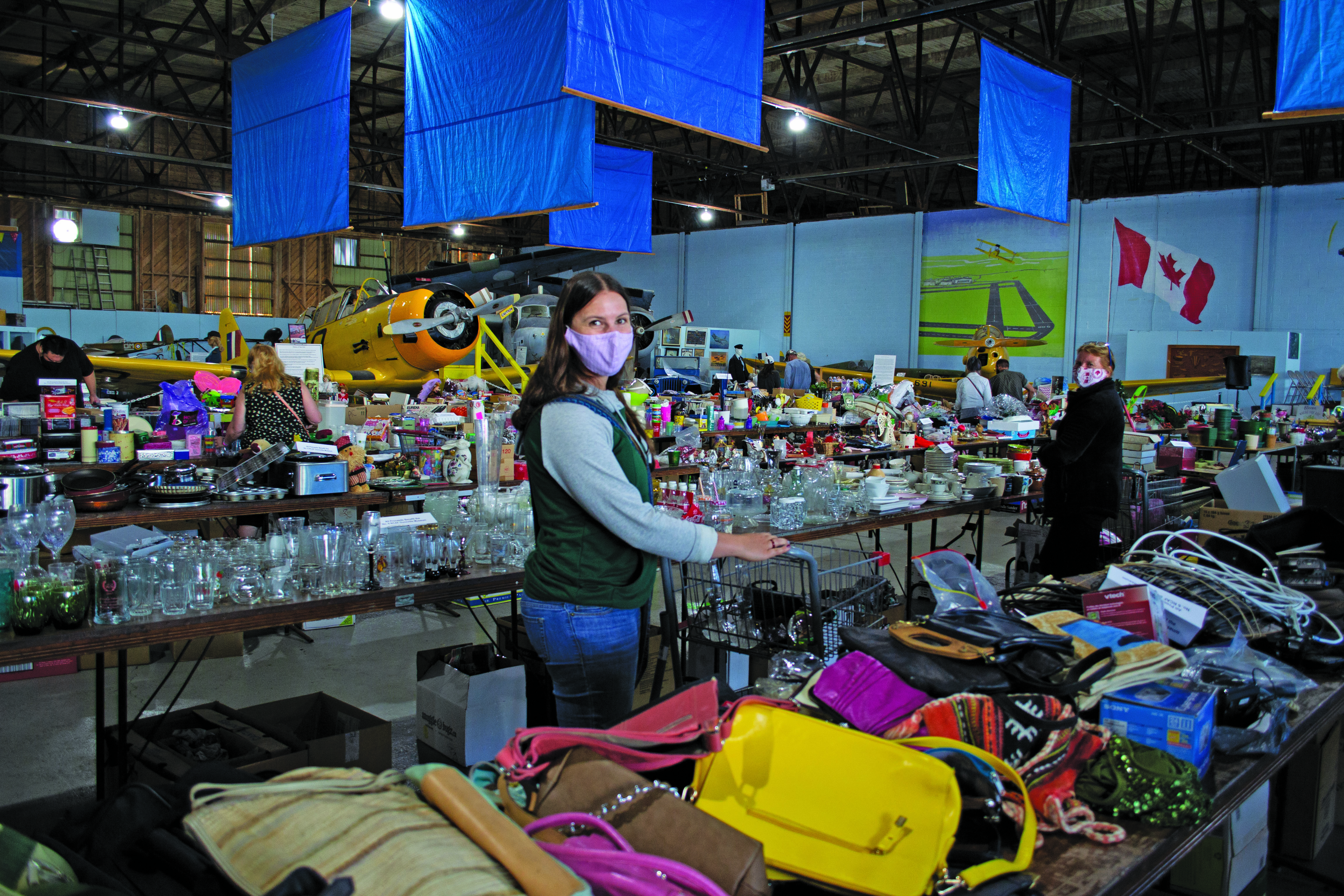 Featured image for Better late than never: No. 6 RCAF Museum hosts yard sale