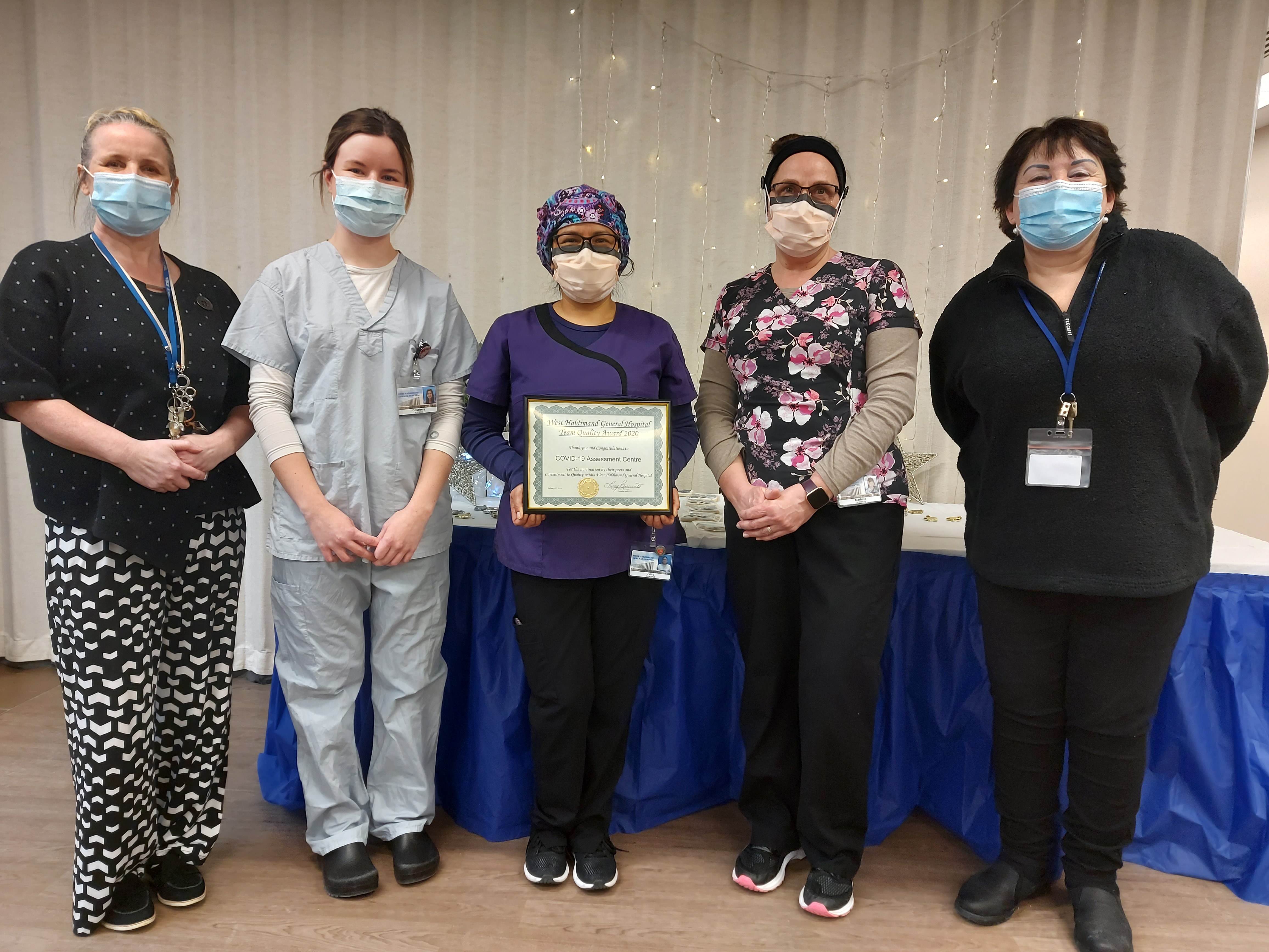 Featured image for WHGH COVID Assessment Clinic recognized for its efforts