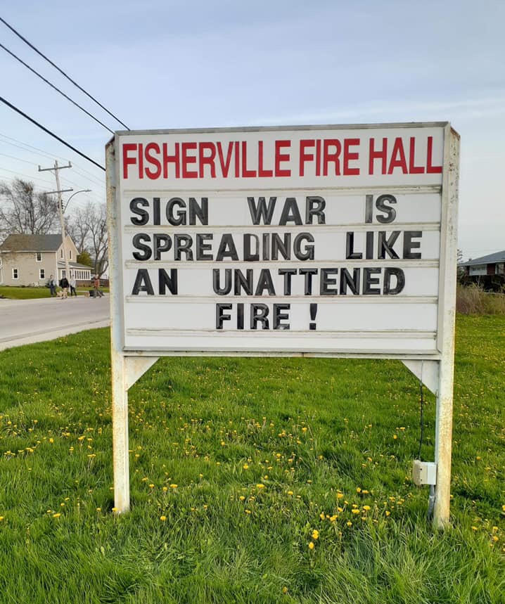 Featured image for It’s on: #SignWars hits Haldimand