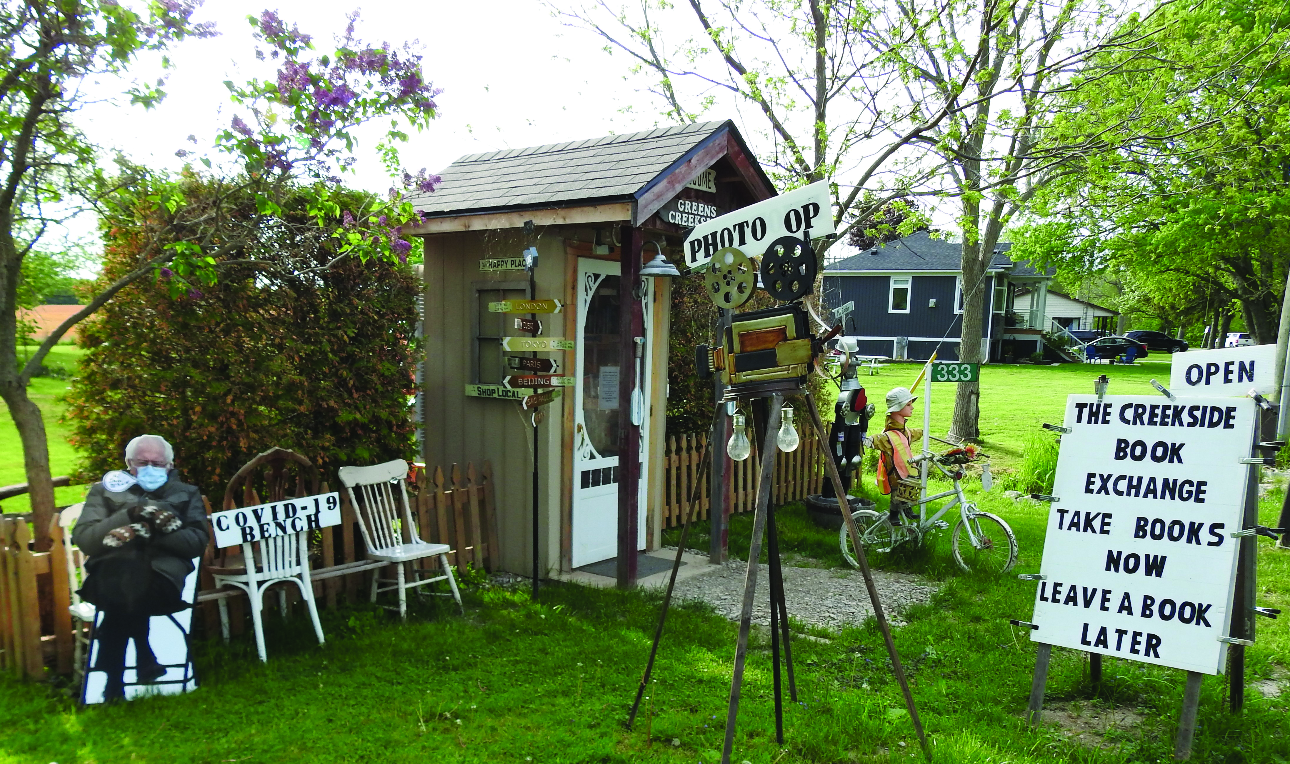 Featured image for Selkirk’s Creekside Lending Library sees new addition this year
