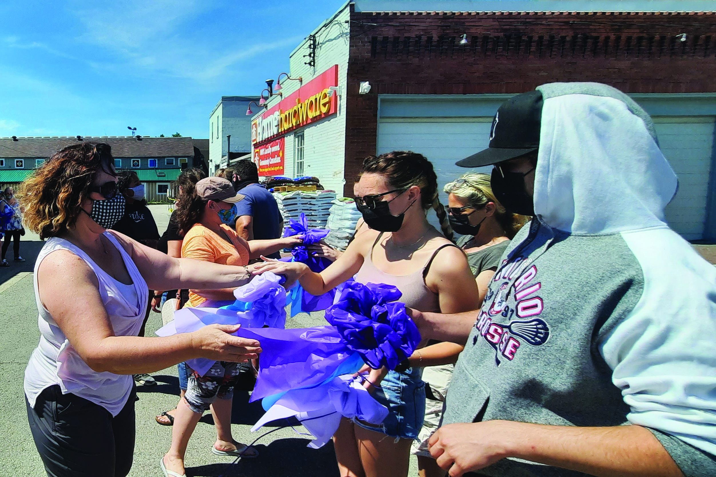 Featured image for Hagersville rallies for Purple Ribbon Campaign in memory of Alex Dalton