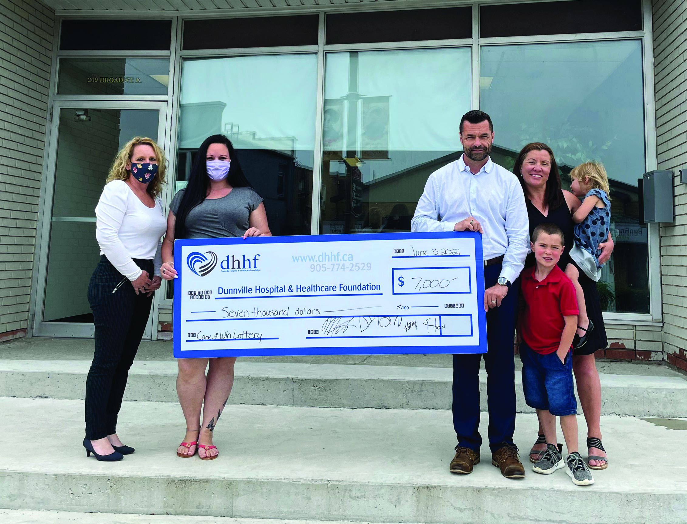 Featured image for DHHF hosting online Care & Win Lottery