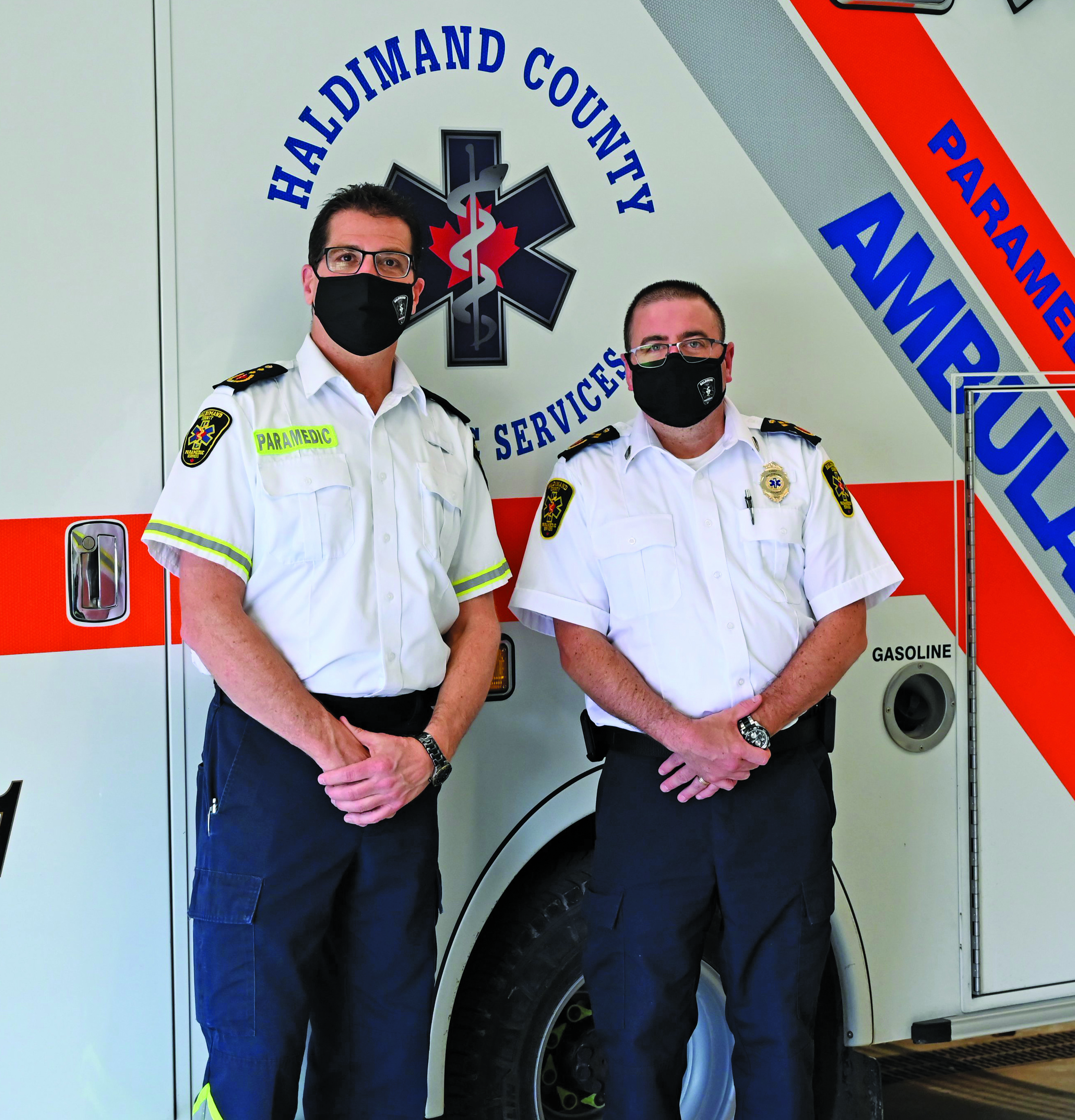 Featured image for County says farewell to retiring  Paramedic Services Deputy Chief