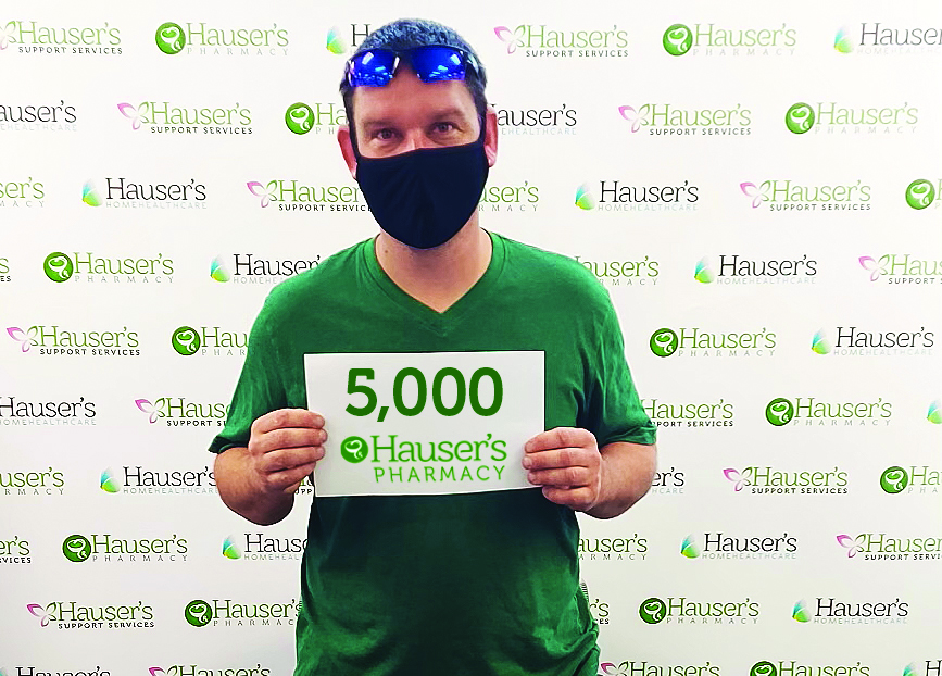 Featured image for Hauser’s Pharmacy celebrates 5,000th vaccine dose