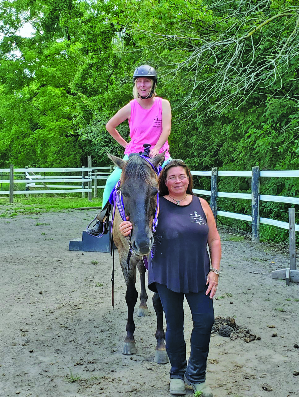 Featured image for Blind horseback rider on her experience  at Dunnville’s Iron Spirit Farms