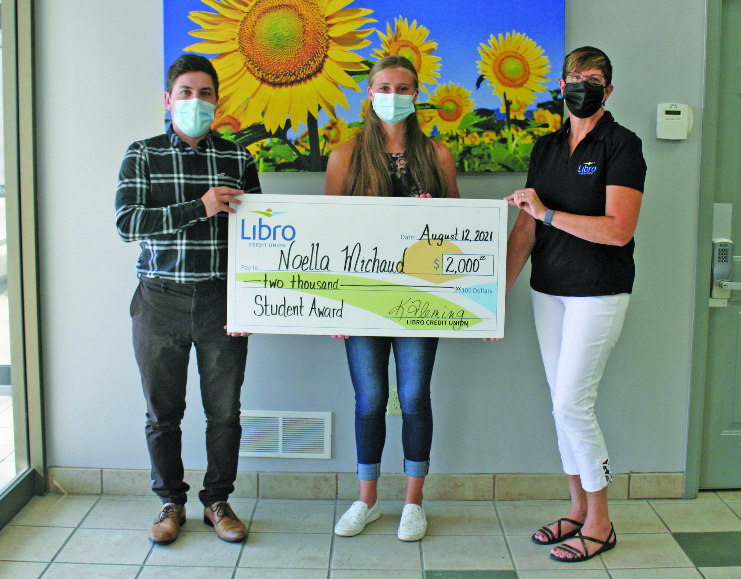 Featured image for Jarvis student wins Libro scholarship