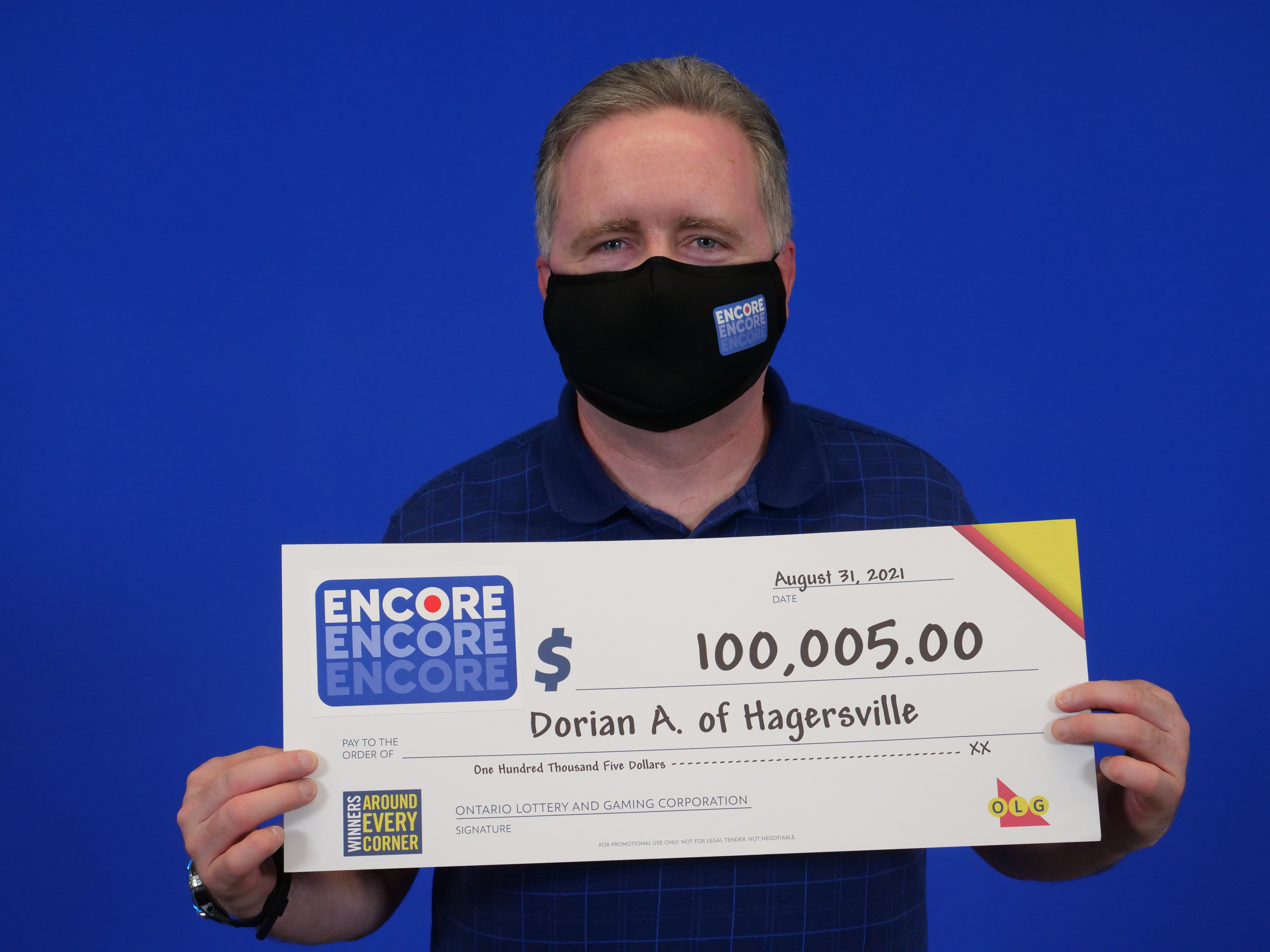 Featured image for $1 turns into $100,000: Hagersville resident  celebrates Encore win