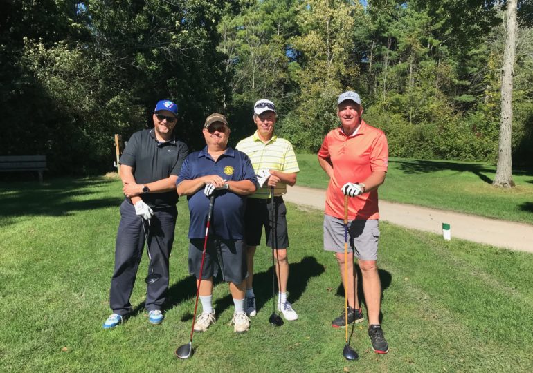 Teeing up in support of the Dunnville Salvation Army