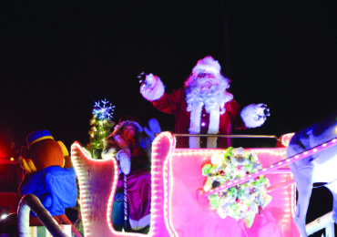 Santa touches down in Hagersville