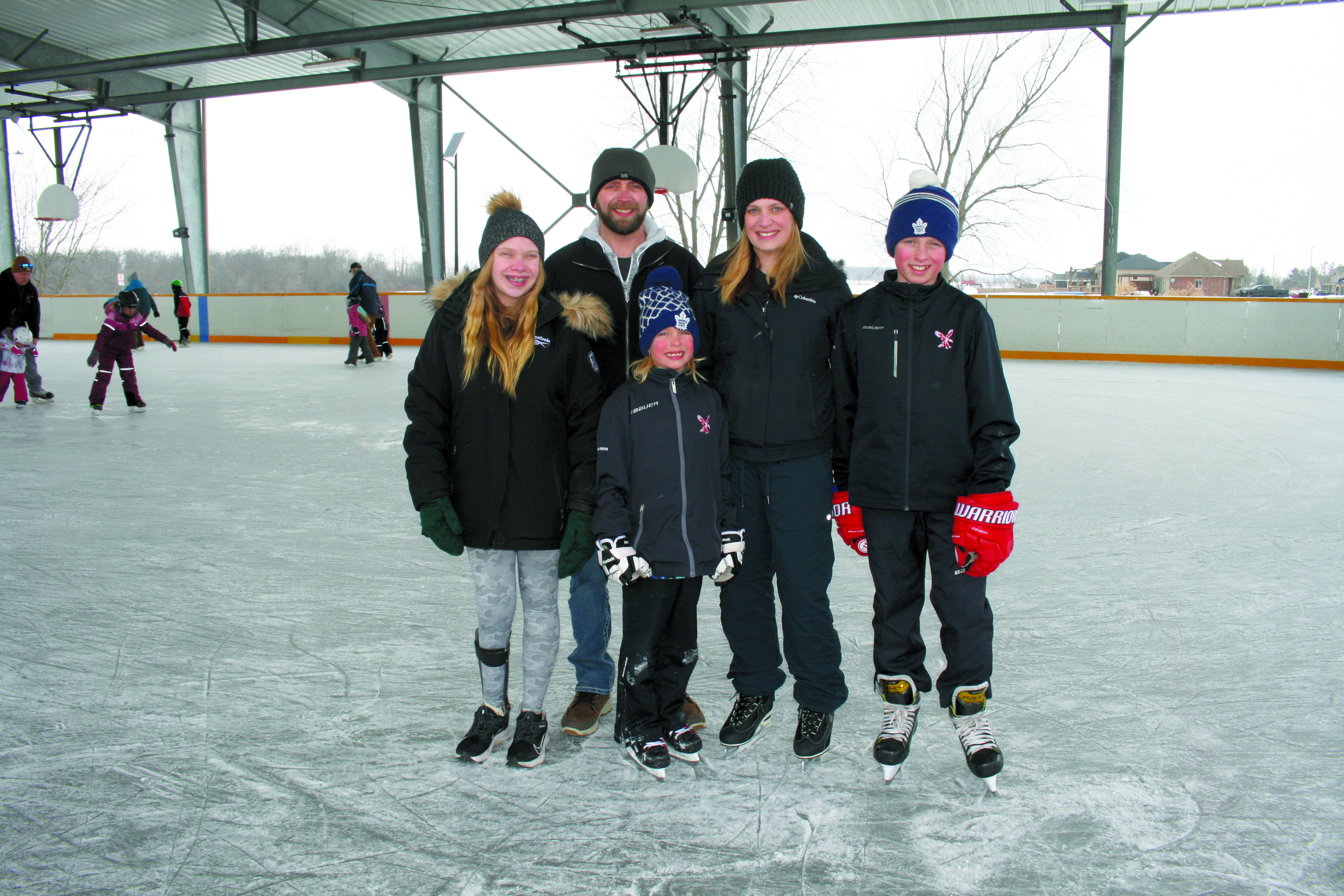 Featured image for Fisherville Lions host family skate at outdoor rink