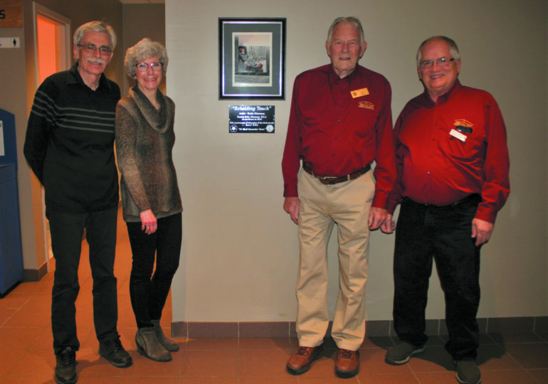 “Beholding Touch” unveiled at Fisherville Community Centre