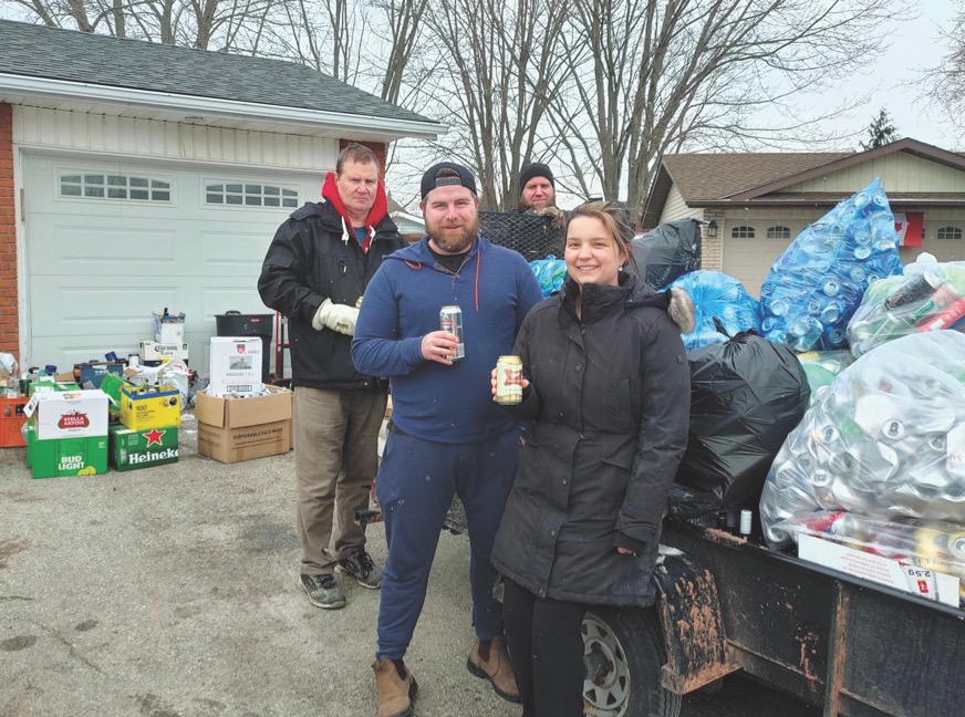 Featured image for Caledonia rallies for bottle drive to support Ukraine during ongoing war