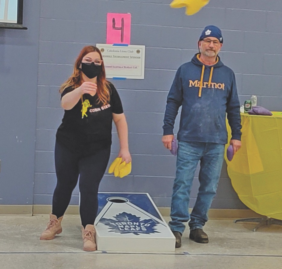 Featured image for Caledonia Lions Club hosts its first-ever cornhole tournament