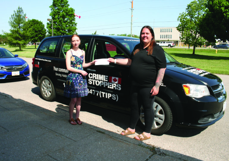 Crime Stoppers Bursary awarded to HSS student