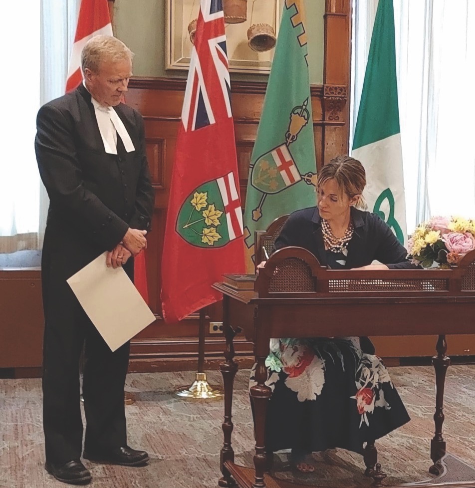 Featured image for MPP Brady sworn in at Queen’s Park