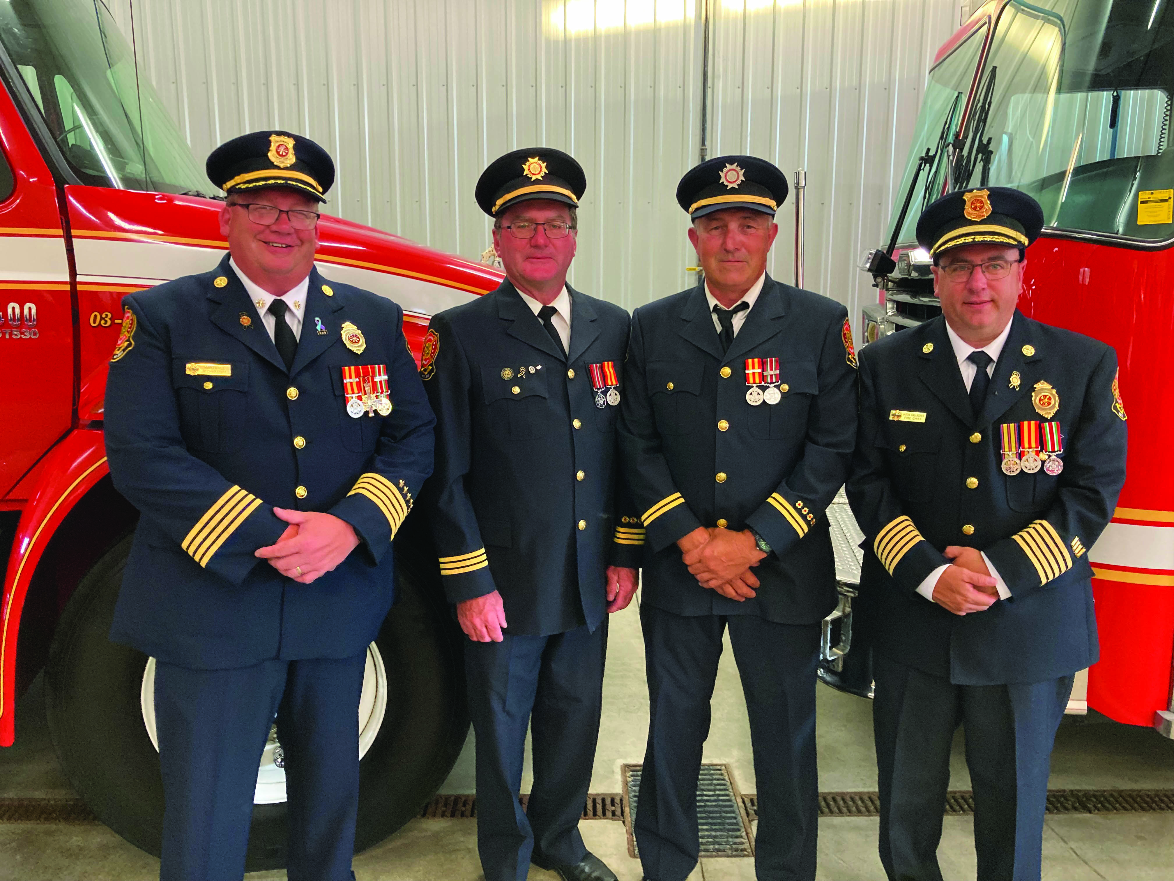 Featured image for Canfield fire station hosts retirement night