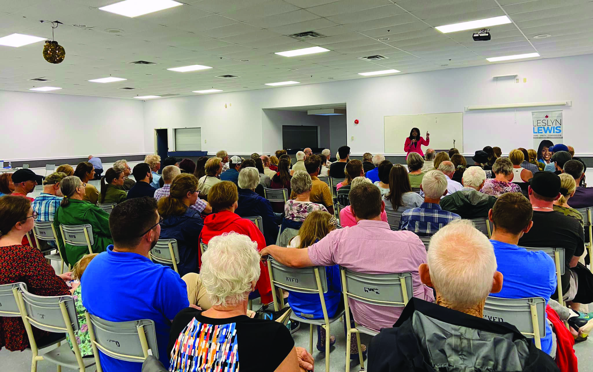 Featured image for Local MP Leslyn Lewis places third in national race