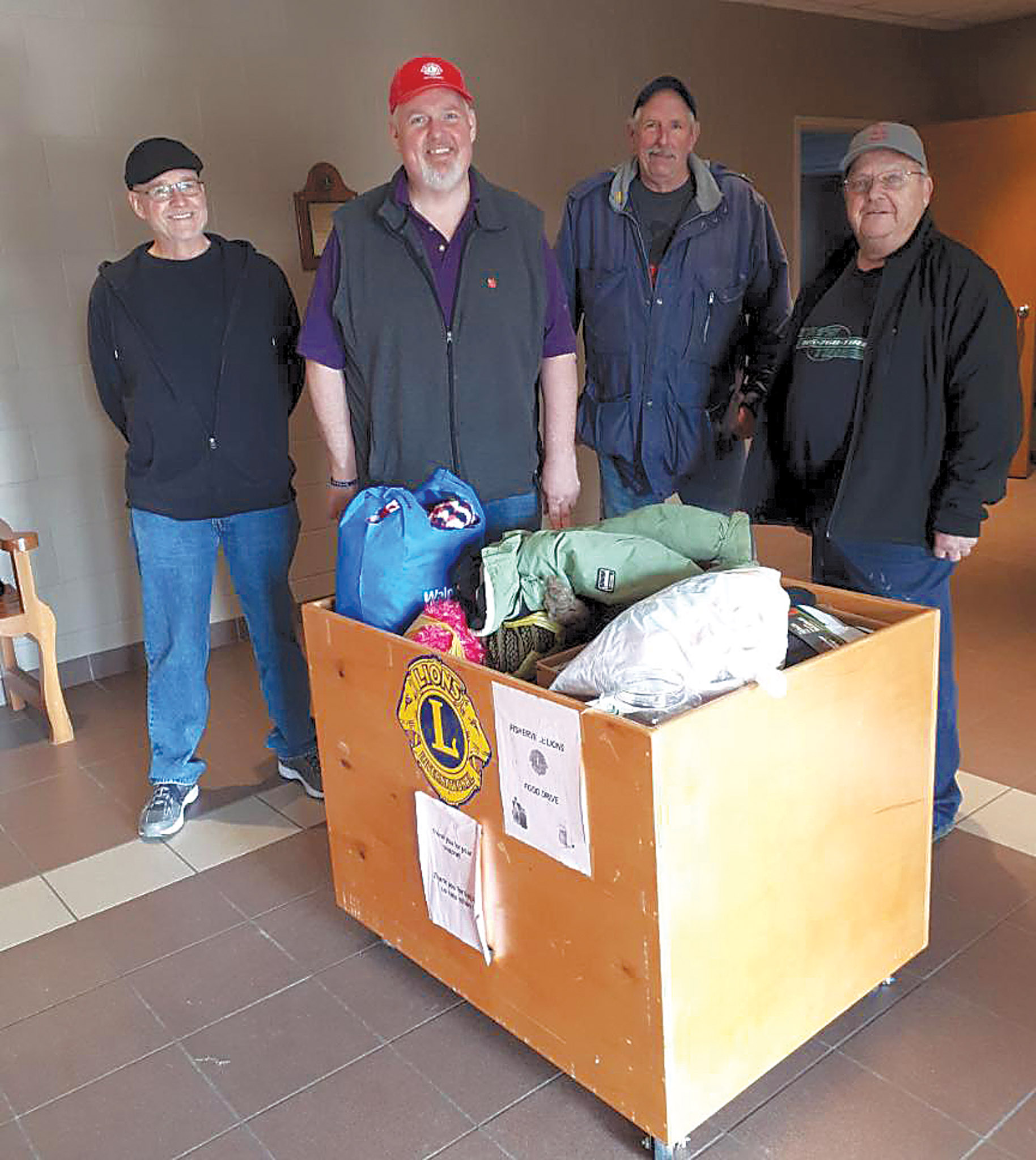 Featured image for Fisherville Lions gather clothing for those in need