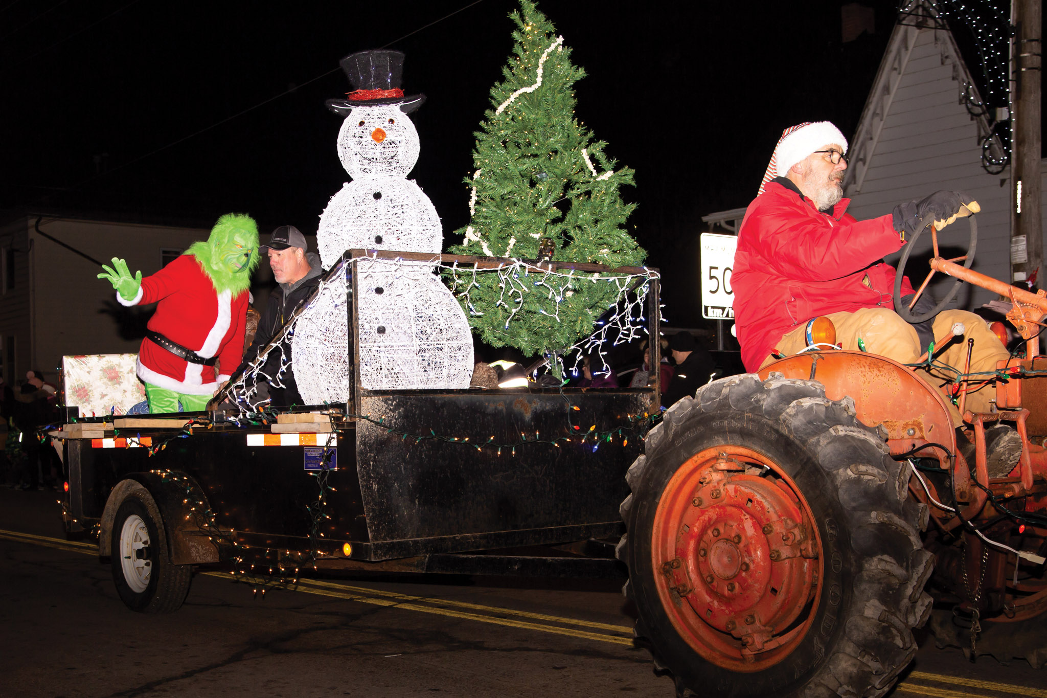 Featured image for Selkirk celebrates its 10th Illuminated Tractor Parade