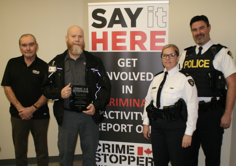 Crime Stoppers HN receives three provincial awards