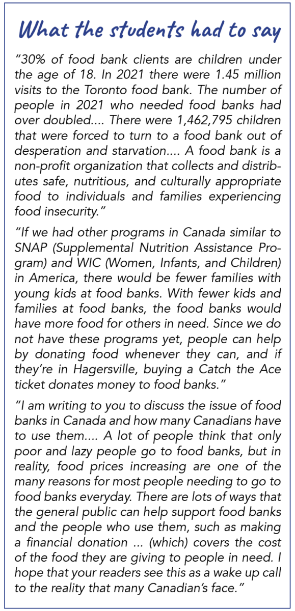 Quotes from the students