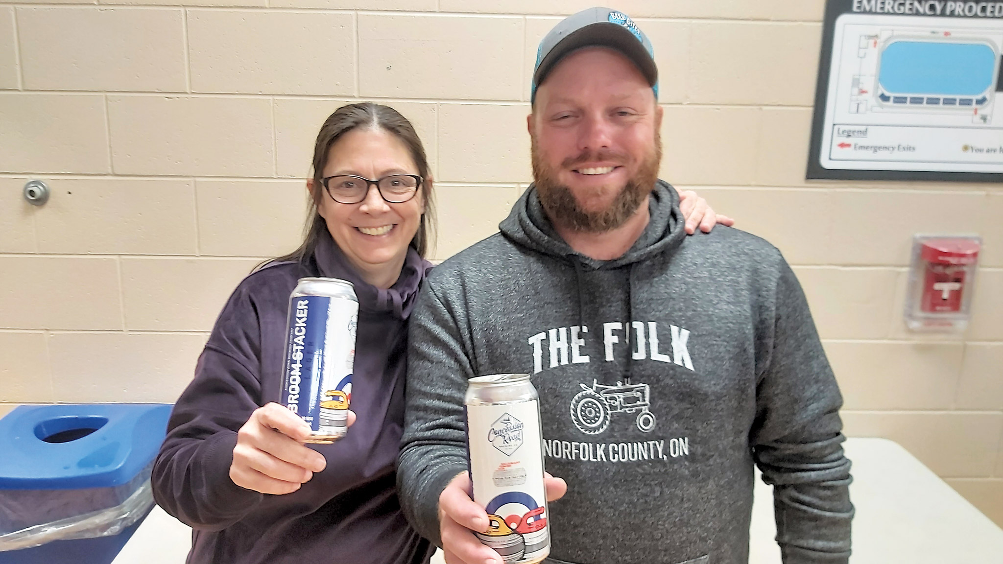 Featured image for Local brewery launches exclusive beer for Haldimand Curling Club