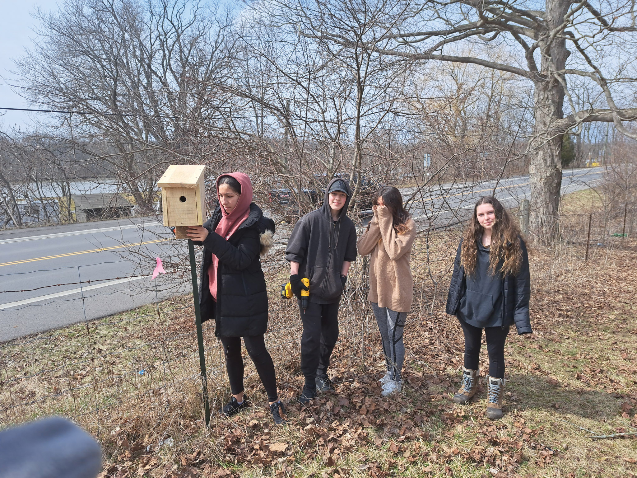 Featured image for 25 birdhouses installed across LaFortune Park