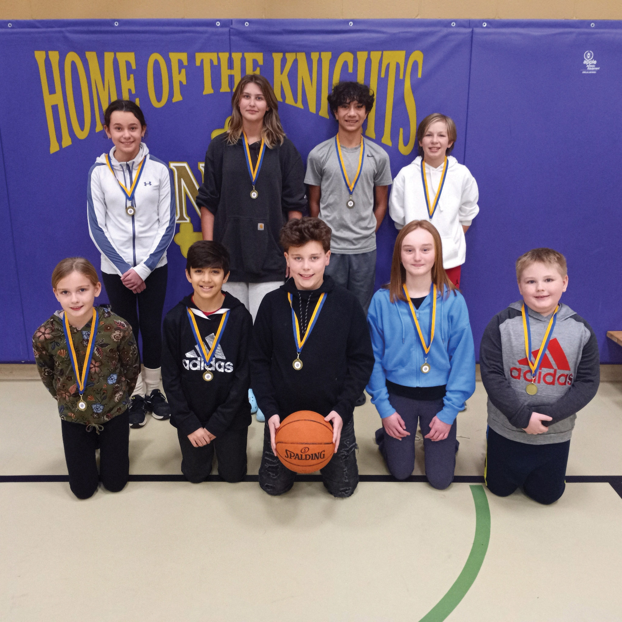 Featured image for Local students compete in free throw competitions held by Knights of Columbus
