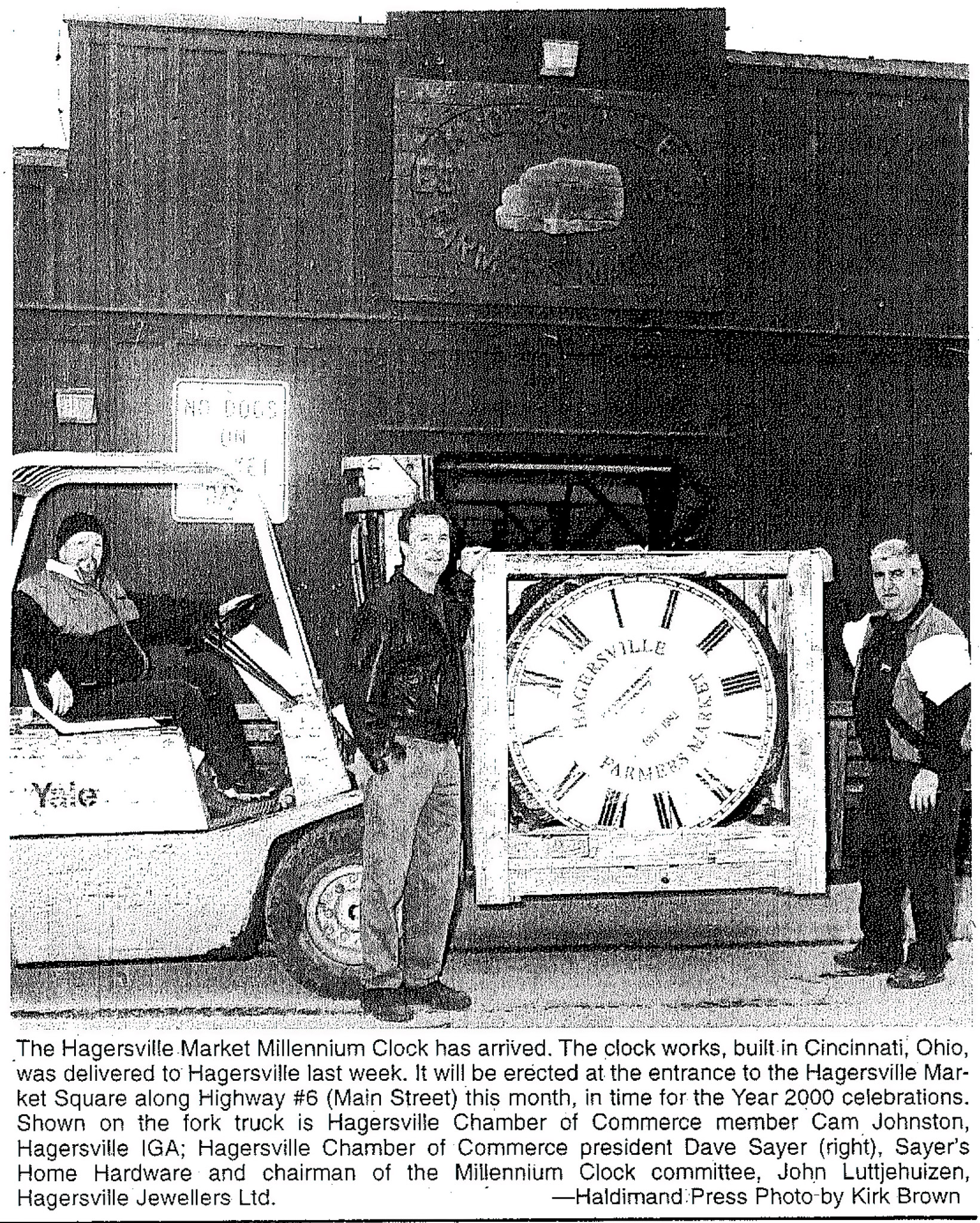 Featured image for Hagersville clock tower chimes once more