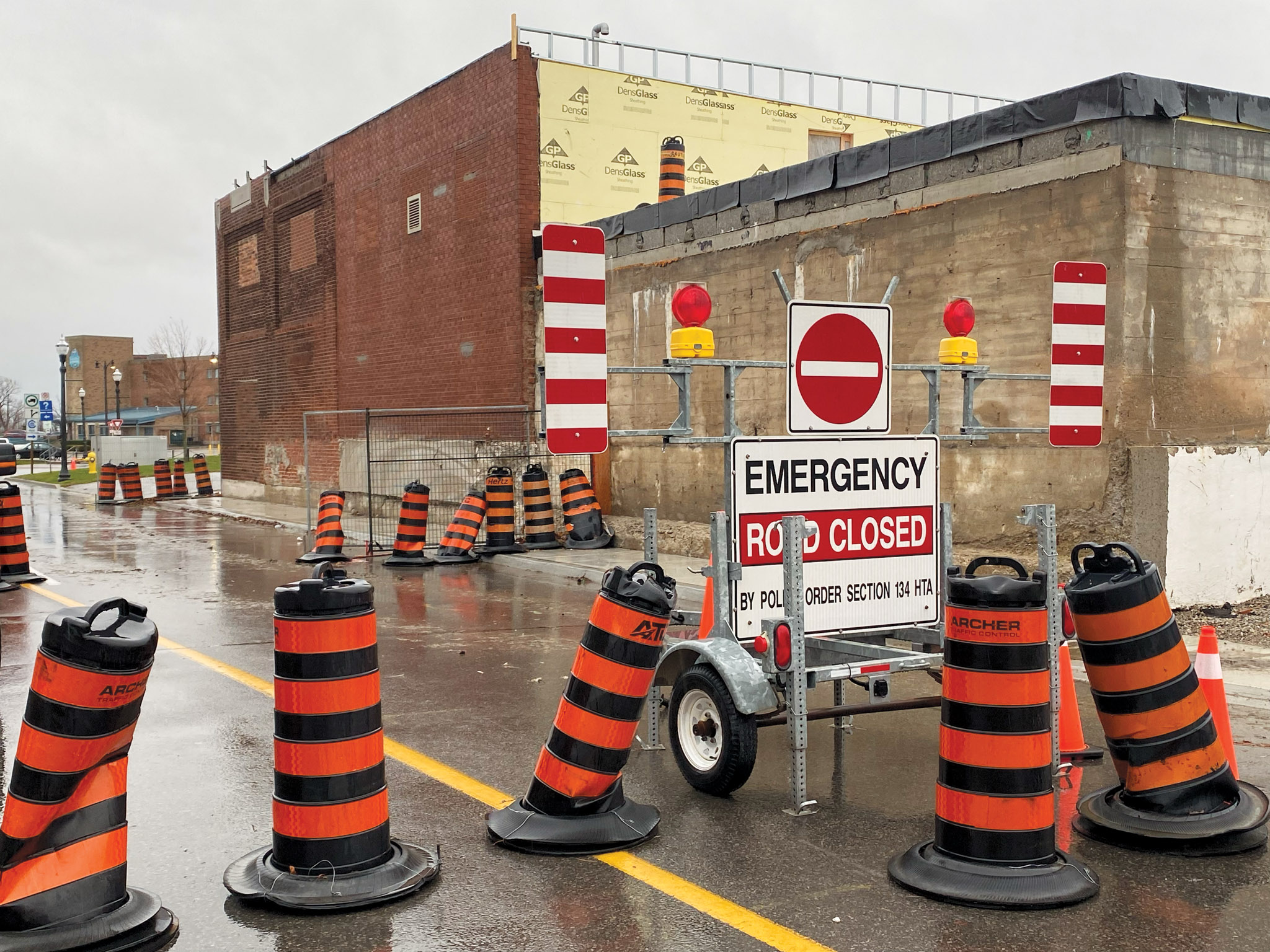 Featured image for Dunnville road to remain closed for foreseeable future