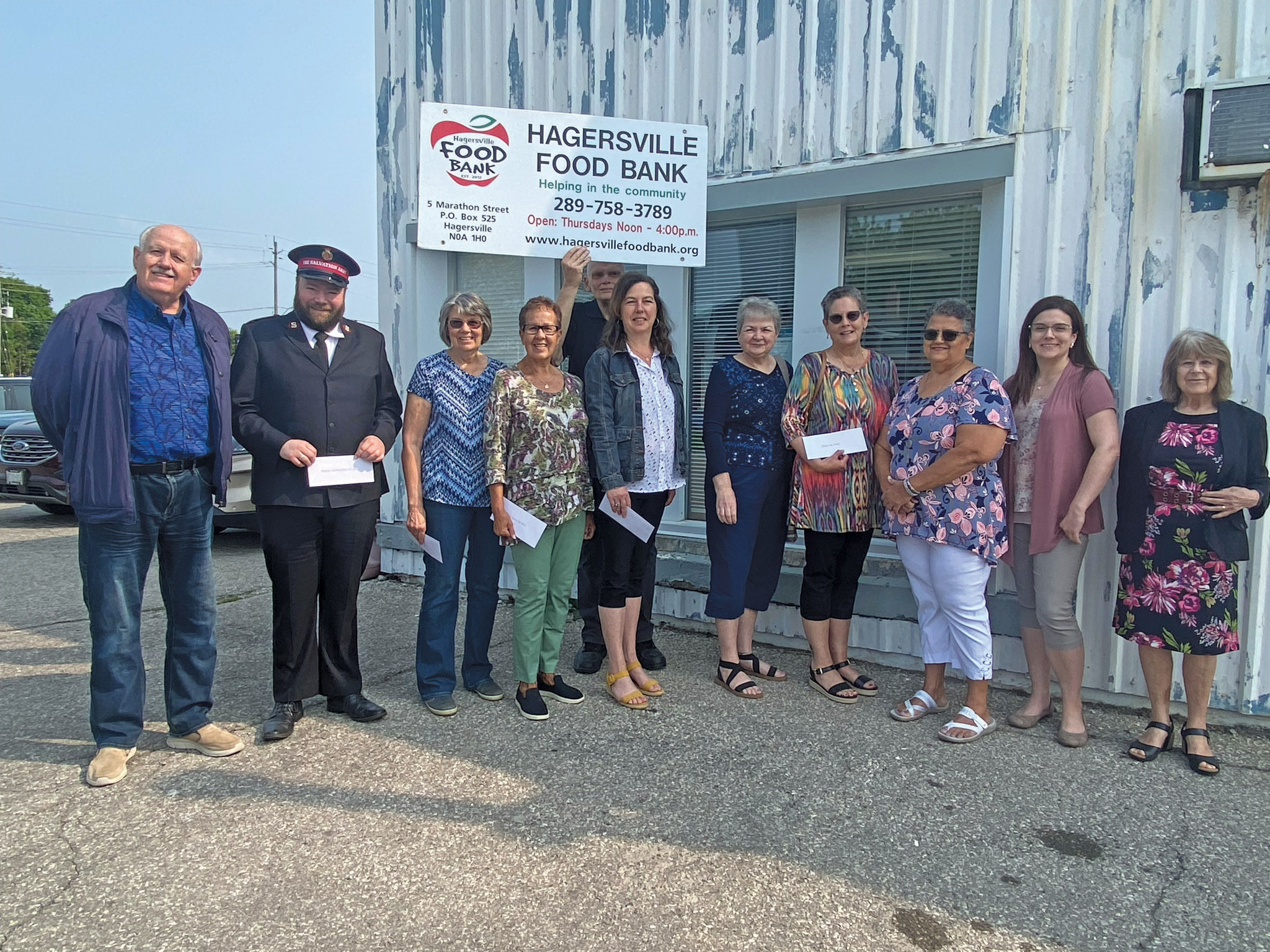 Featured image for Hagersville Food Bank pays Catch the Ace windfall forward