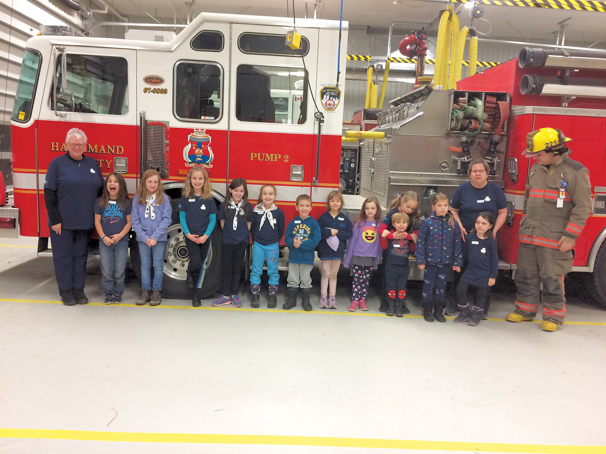 Featured image for Sparks and Embers fill the Hagersville fire station!